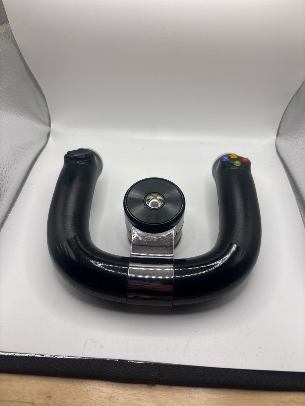 Microsoft Xbox 360 Wireless Speed Wheel Controller Model 1470 Tested Working